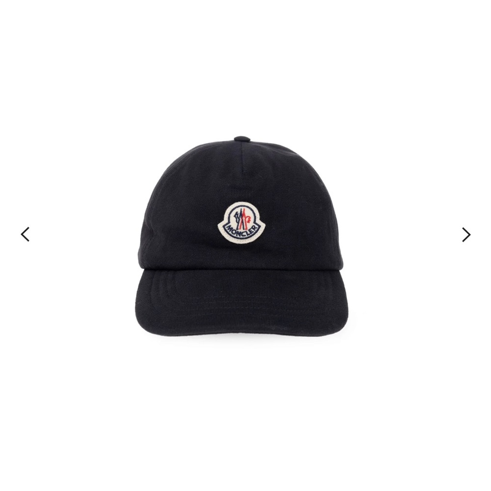 NWOT Moncler Black Hat Upcycled